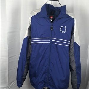 Reebok NFL Colts Zip up jacket Men’s Large
